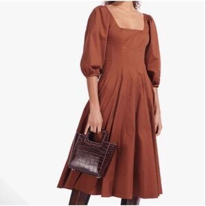 Staud Swells Midi Dress 10